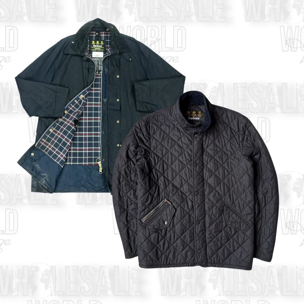 BARBOUR MIX JACKETS - GRADE AB - 25pc