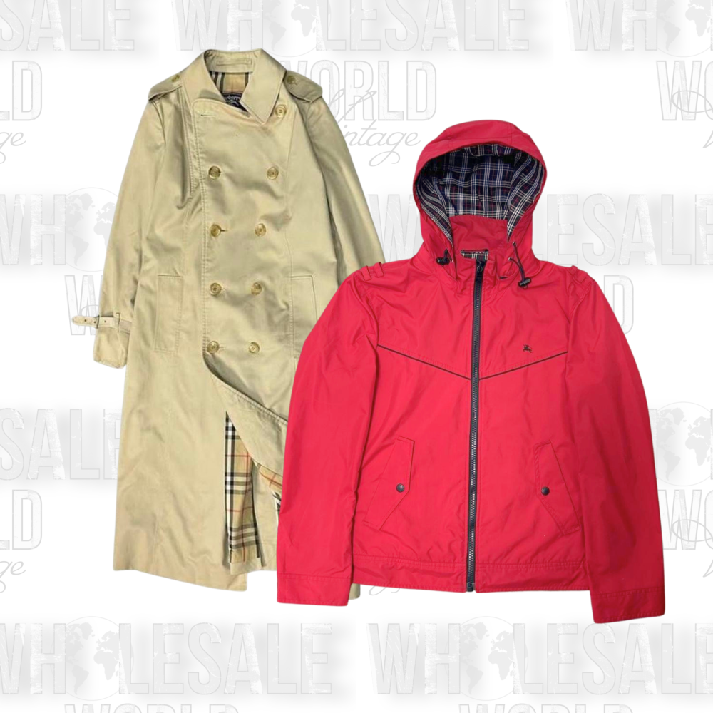 BURBERRY MIX JACKETS - GRADE AB - 20pc