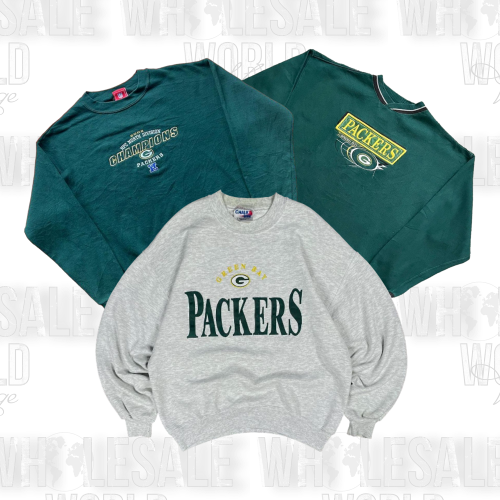 GREEN BAY PACKERS SWEATSHIRTS - GRADE A - 20pc